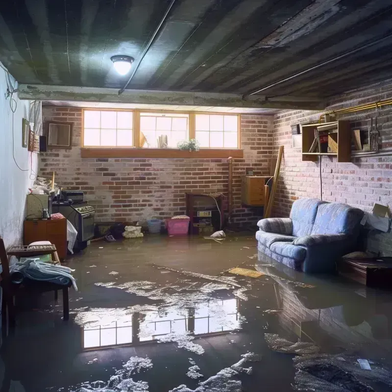 Flooded Basement Cleanup in South Gull Lake, MI